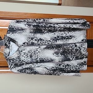 COPY - 47. Birch Hill Faux Snake Skin Print Jacket Size 1X